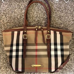 Burberry Bridle House Check Salisbury Tote